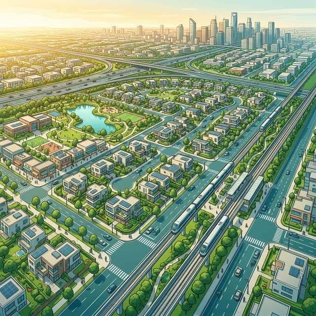 Dholera Homes 3 Location Map